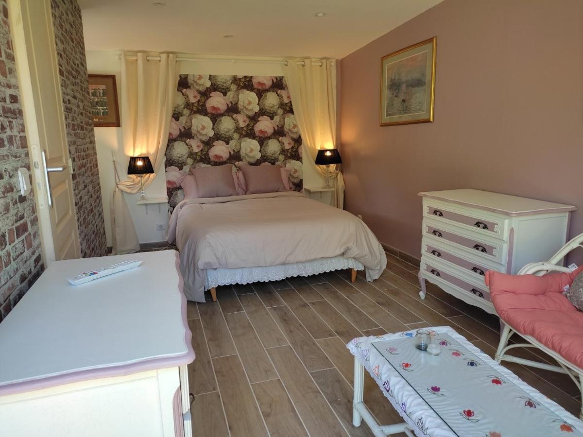 Chez Chon Et Jean-Marie Lägenhet Hermanville-sur-Mer Exteriör bild